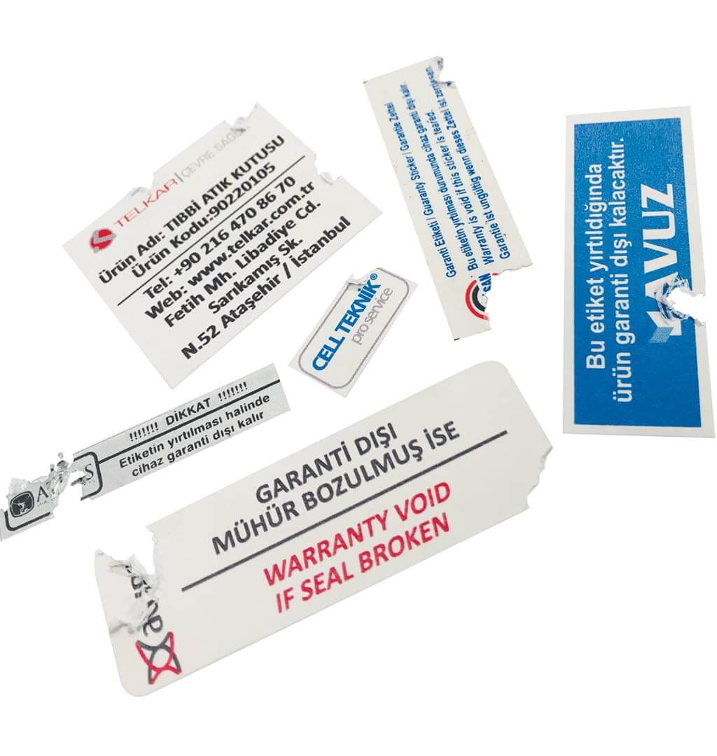 Garanti Etiketi - Kırılgan Etiket _1-1