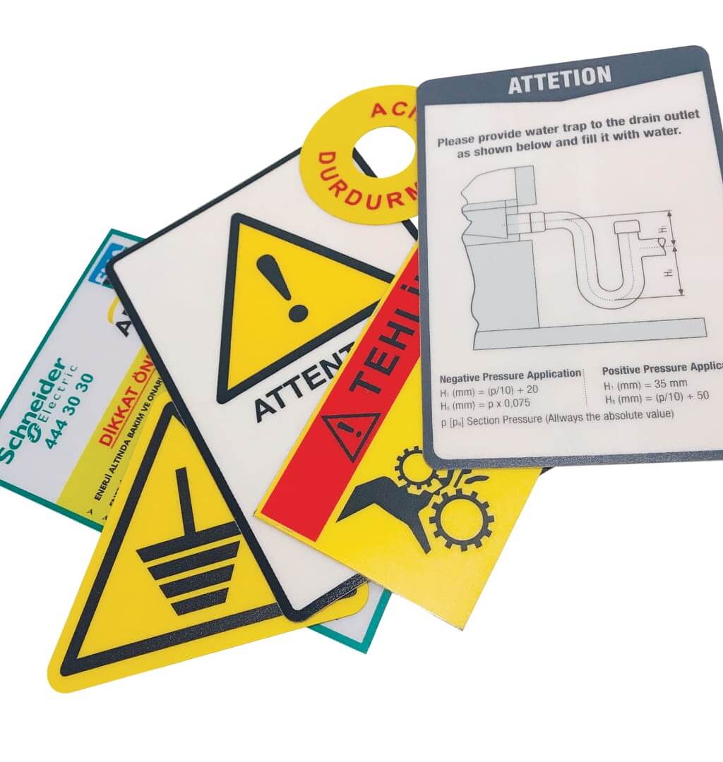 Leksan Etiket - PVC Etiket