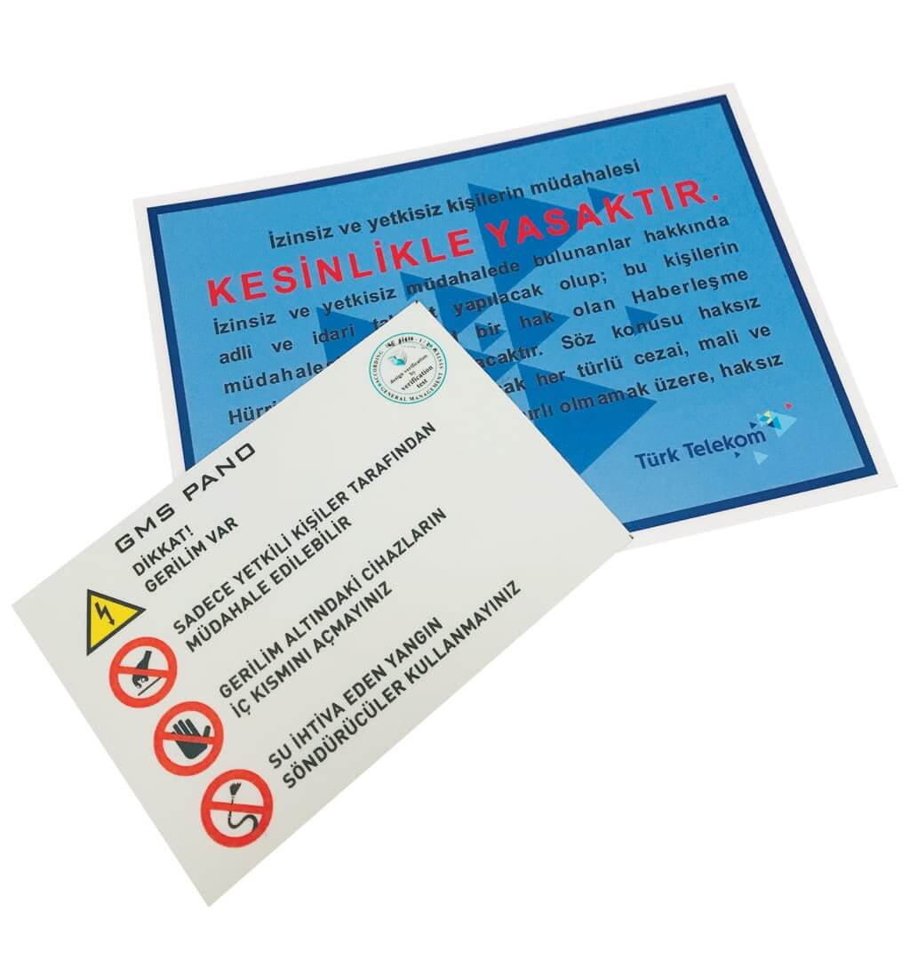 Leksan Etiket - PVC Etiket _2-1