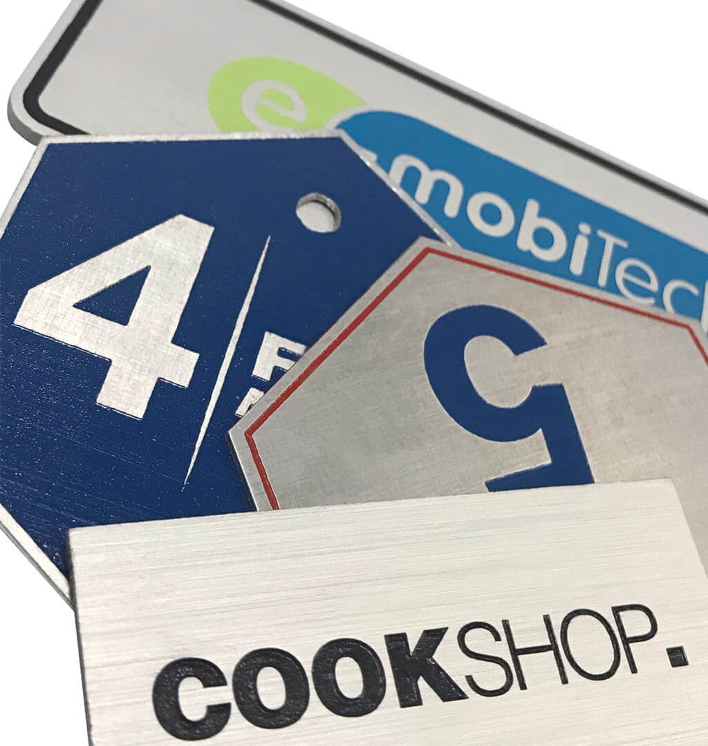 Metal Oyma Etiket (Asit İndirme)